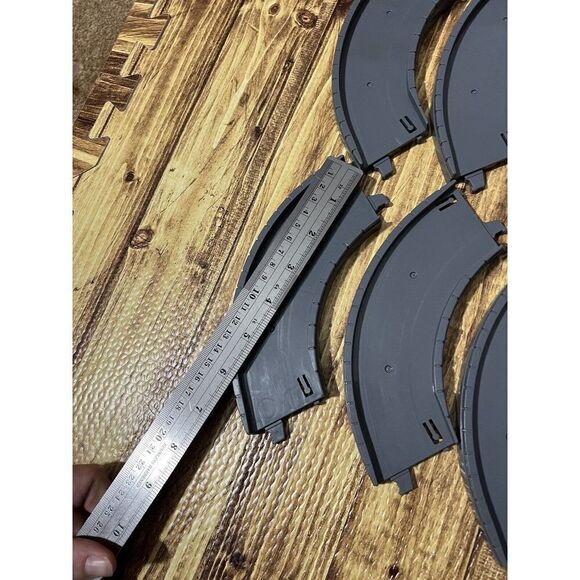 Tomy Trackmaster Thomas Gray Road Train Track 14 Tracks Pieces - Picture 6 of 8